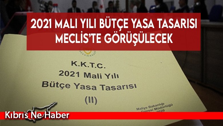 2021 Mali Yılı Bütçe Yasa Tasarısı Meclis’te görüşülecek