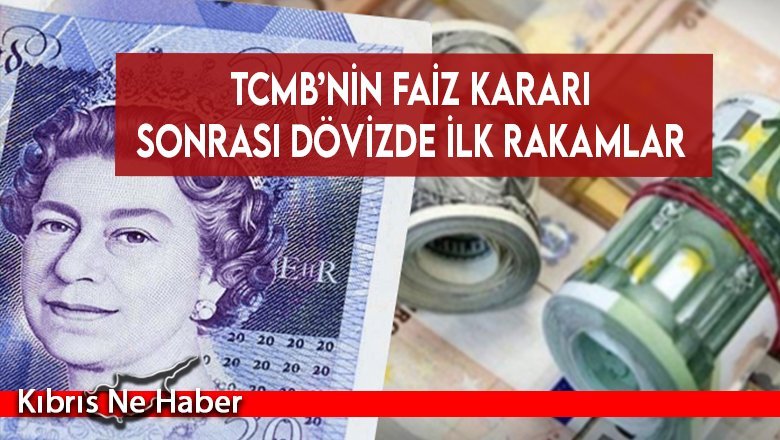 TCMB’nin faiz kararı sonrası dövizde ilk rakamlar