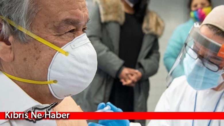 BM Genel Sekreteri Guterres, Covid-19 Aşısı Oldu