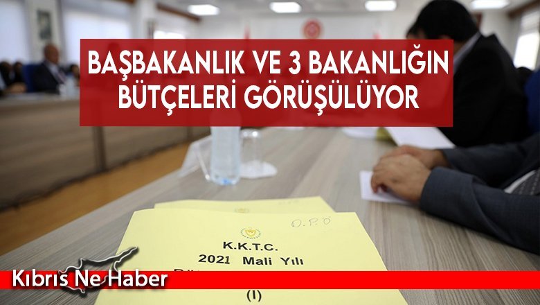 Başbakanlık ve 3 bakanlığın bütçeleri görüşülüyor