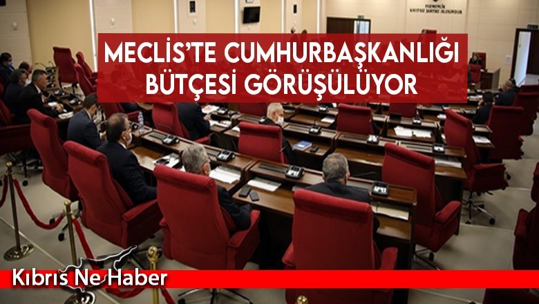 Meclis’te Cumhurbaşkanlığı bütçesi görüşülüyor