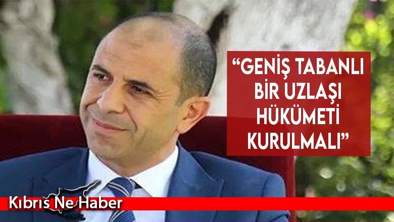 “Geniş tabanlı bir uzlaşı hükümeti kurulmalı”