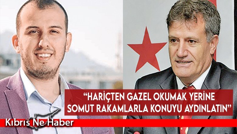 “Hariçten gazel okumak yerine somut rakamlarla konuyu aydınlatın”