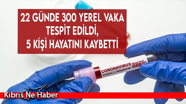 KKTC'de 22 Günde 300 Yerel Vaka