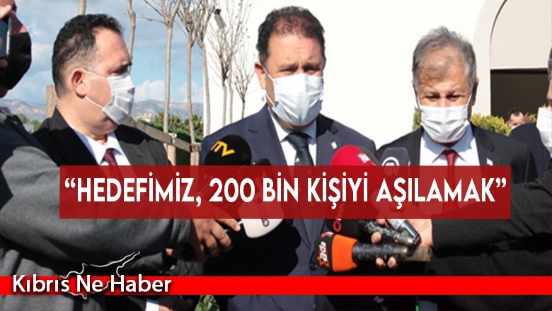 “Hedefimiz, 200 bin kişiyi aşılamak”