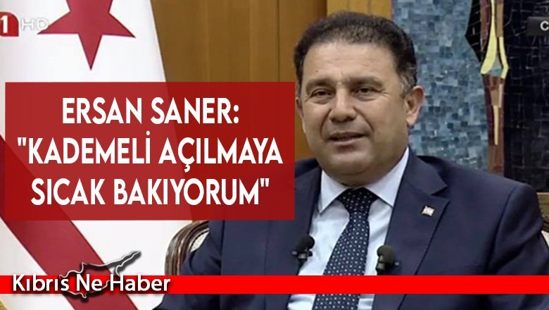 Ersan Saner: "Kademeli açılmaya sıcak bakıyorum"