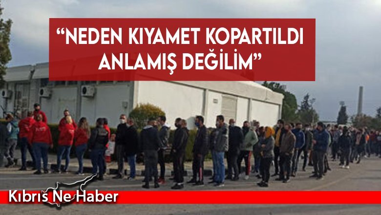 Başbakan Yardımcısı Erhan Arıklı, test kuyruğuyla ilgili konuştu: “Neden kıyamet kopartıldı anlamış değilim”