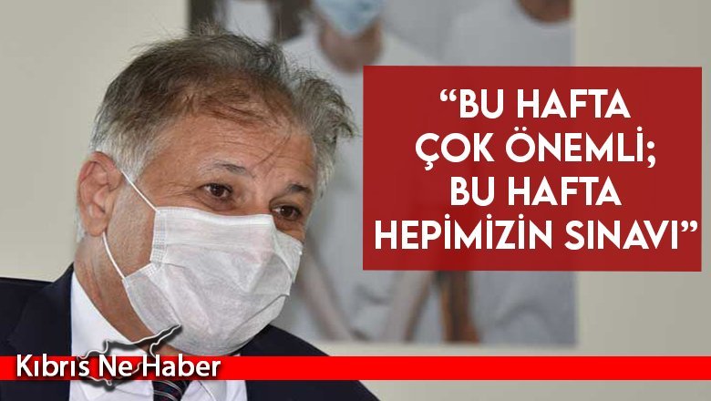 Ali Pilli: “Bu hafta çok önemli; bu hafta hepimizin sınavı”