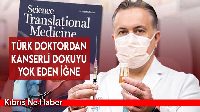 Türk doktordan kanserli dokuyu yok eden iğne