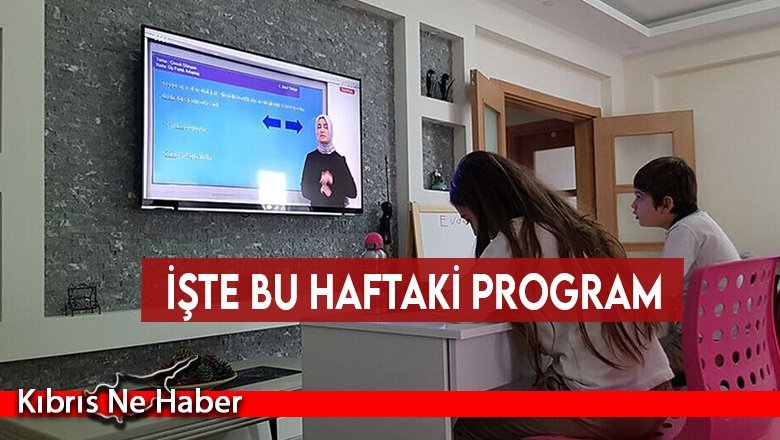 Okul Öncesi ve İlkokul dersleri BRT2’de.. İşte bu haftaki program...