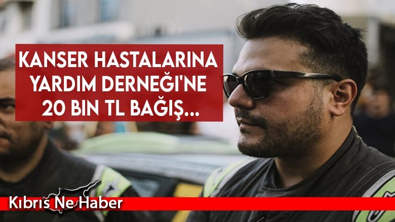 Mustafa Bulutoğluları'ndan Kanser Hastalarına Yardım Derneği'ne 20 bin TL bağış