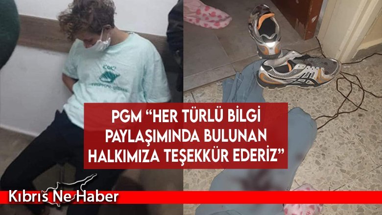 PGM “Her türlü bilgi paylaşımında bulunan halkımıza teşekkür ederiz”