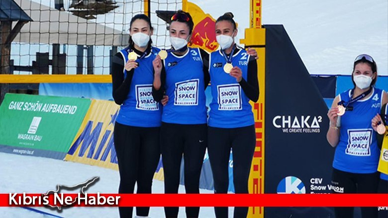 Merve, Avrupa Kar Şampiyonasında kürsüye çıktı