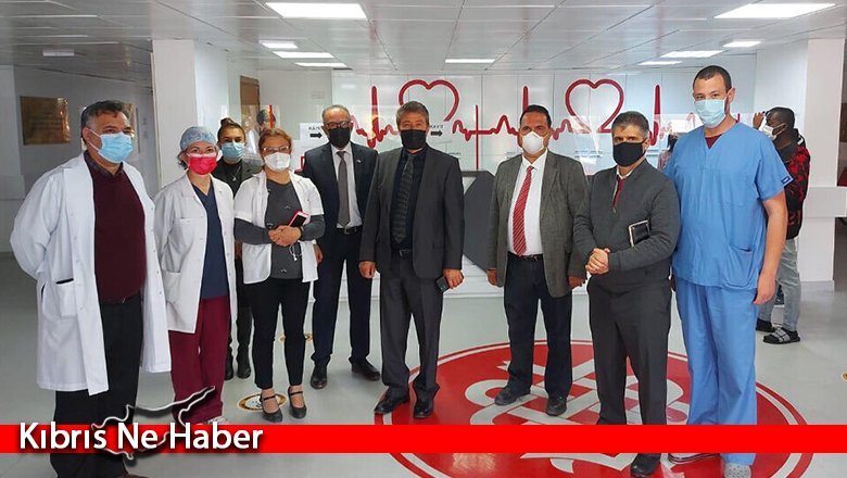 Sağlık Bakanı Ünal Üstel, Nalbantoğlu Hastanesi’nde incelemelerde bulundu