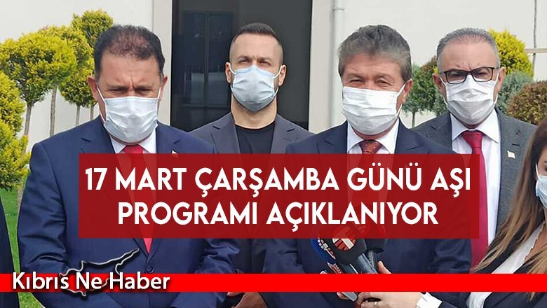 17 Mart Çarşamba günü aşı programı açıklanıyor