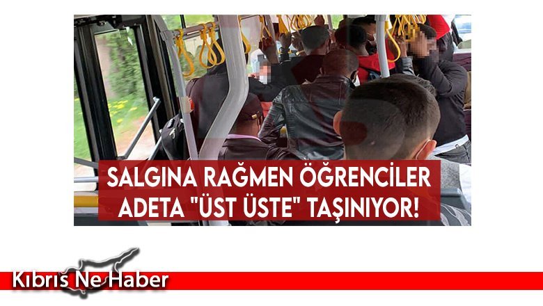 Salgına rağmen öğrenciler adeta "üst üste" taşınıyor!