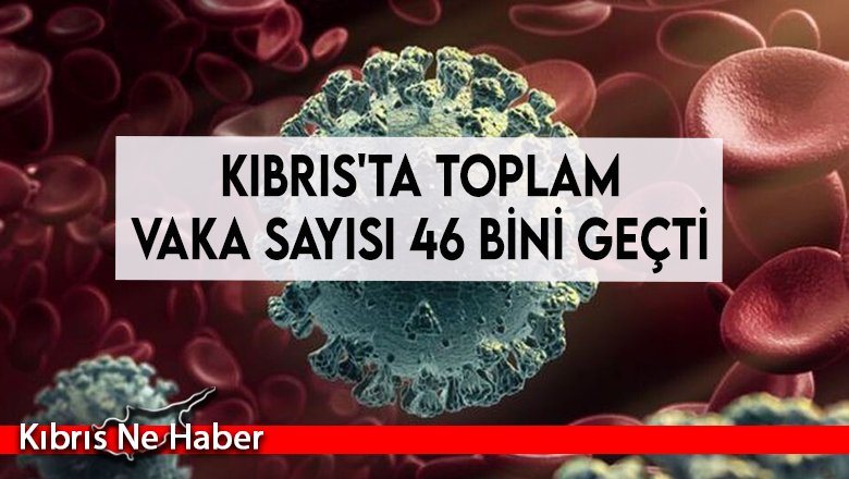 Kıbrıs'ta toplam vaka sayısı 46 bini geçti