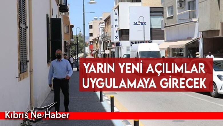 Yarın yeni açılımlar uygulamaya girecek