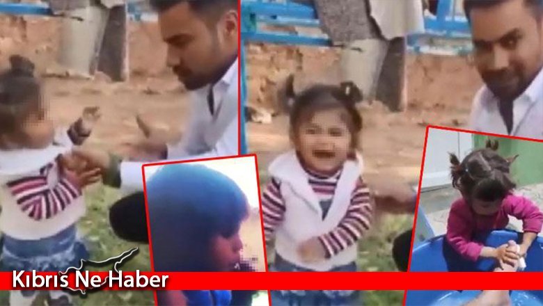 Skandal görüntüler! Küçük çocuğa tokat atıp, sigara içirdi...