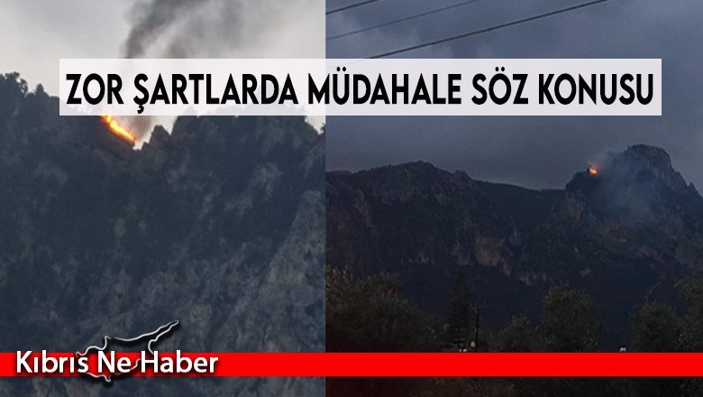 İtfaiye Müdürü Özmenek: Zor şartlarda müdahale söz konusu