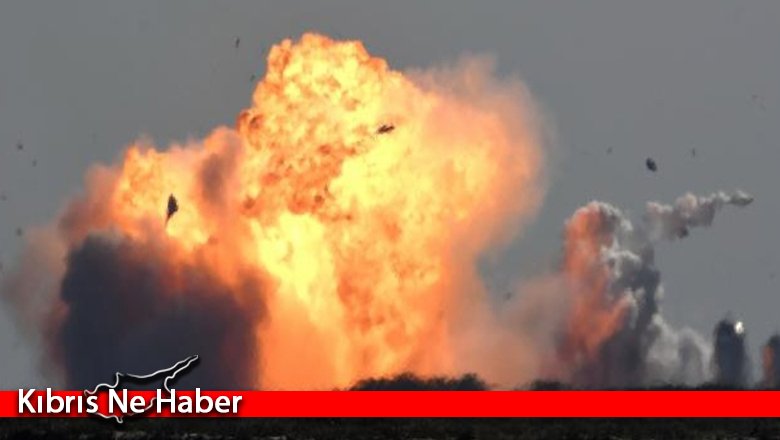 SpaceX’in aracı Starship, inişten sonra patladı