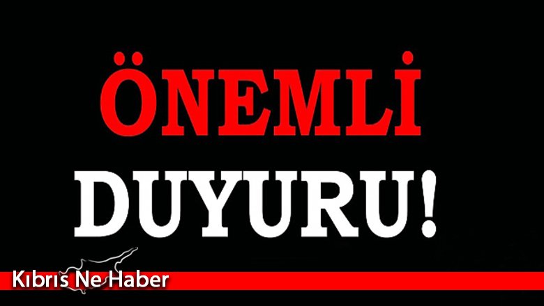 Sağlık Bakanlığı’ndan önemli duyuru