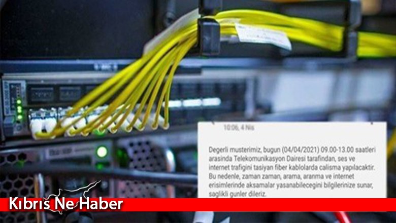 Ses ve internet trafiğini taşıyan fiber kablolardaki çalışma devam ediyor…
