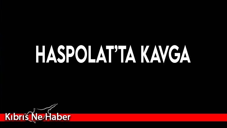 Haspolat'ta kavga: 1 kişi tutuklandı