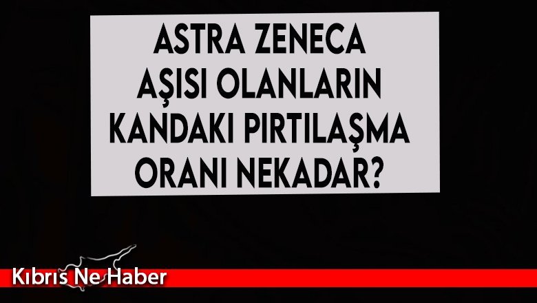 Dr. Okan Dağlı pıhtılaşma oranlarını paylaştı...