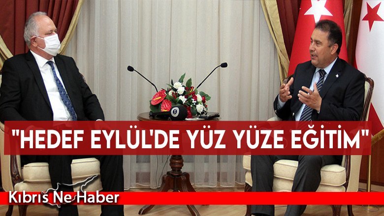 Saner: "Hedef Eylül'de yüz yüze eğitim"