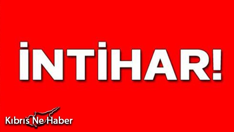 Lefkoşa'da intihar!  Hayatına son verdi