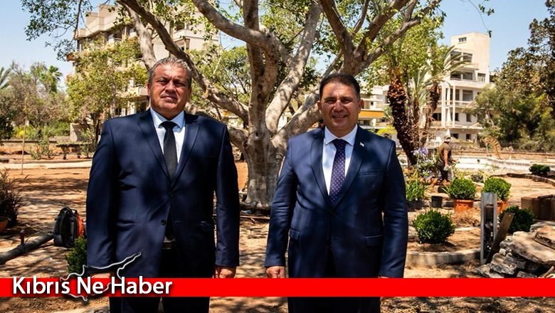 Başbakan Saner, Kapalı Maraş'ta incelemelerde bulundu