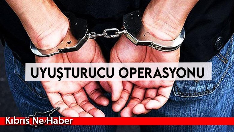 Lefkoşa ve Mağusa'da uyuşturucu operasyonu
