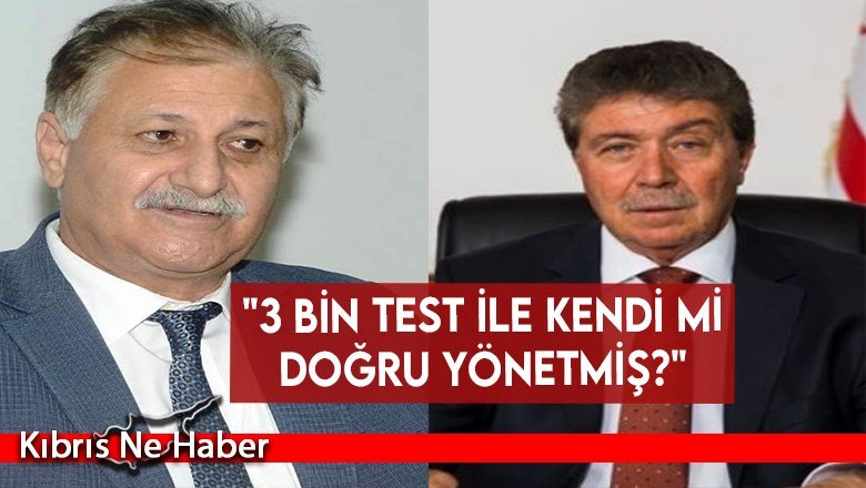 "3 bin test ile kendi mi doğru yönetmiş?"