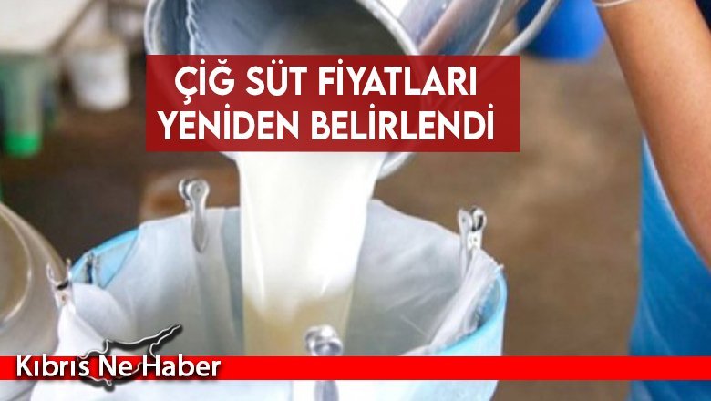 Çiğ Süt Fiyatları Yeniden Belirlendi