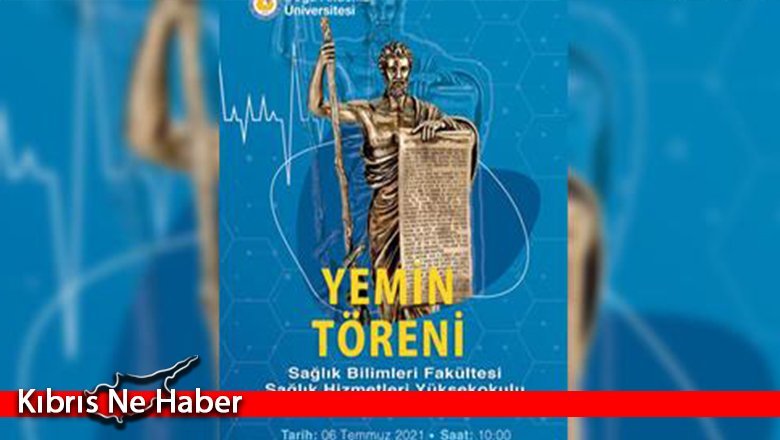 DAÜ Sağlıkçıları Yemin Edecek