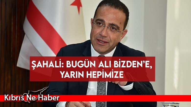 Şahali: Bugün Ali Bizden’e, Yarın Hepimize