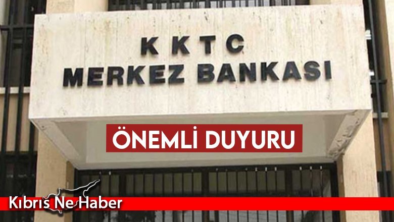 Merkez Bankası'ndan önemli duyuru
