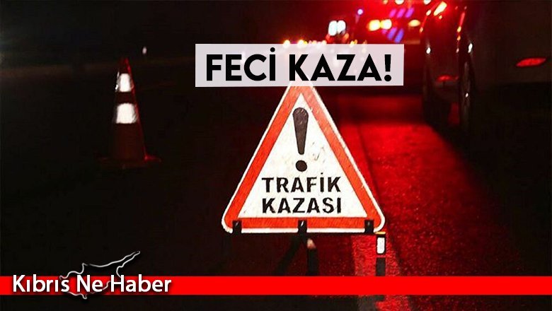 Lefkoşa’da Gönyeli Çemberi yakınlarında feci kaza!