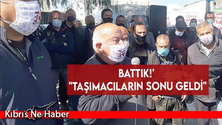 "Taşımacıların sonu geldi"