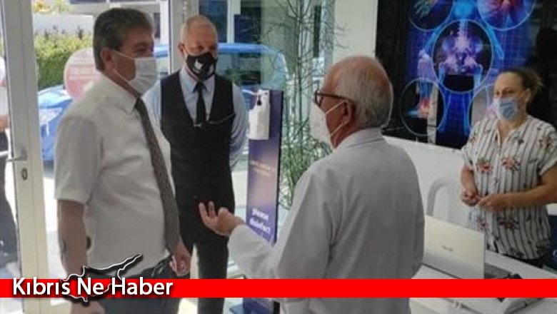 Üstel'den GAÜ Aşı Merkezi'ne ziyaret