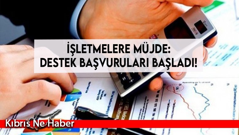 İşletmelere müjde: Destek başvuruları başladı!