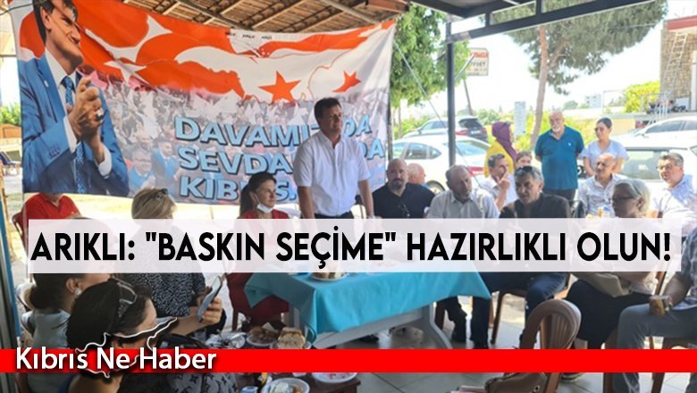 Arıklı'dan muhalefete: Korktunuz kaçtınız