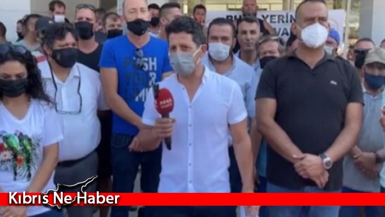 Mağusa Belediyesi çalışanları grevde