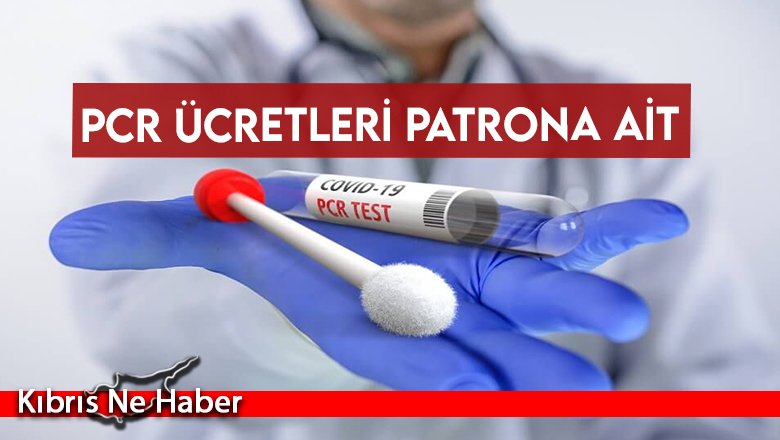 PCR ücretleri patrona ait