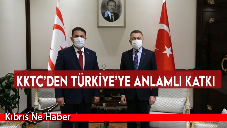 KKTC’den Türkiye’ye Anlamlı Katkı