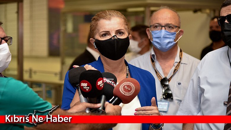 Bayındırlık ve Ulaştırma Bakanı Canaltay Ercan’da inceleme yaptı