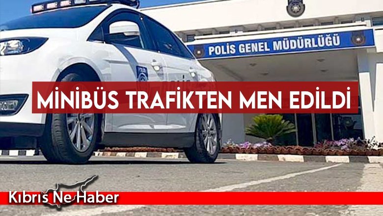 Taşıması gereken yolcu sayısından fazla yolcu taşıyan bir minibüs şoförü tespit edildi