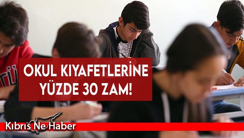 Devlet okulunda bile yalnızca okul kıyafetleri 1499 TL
