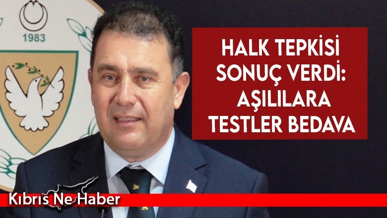 Başbakan  Saner: Aşılı,kişilerin test giderleri Devlet tarafından karşılanacak